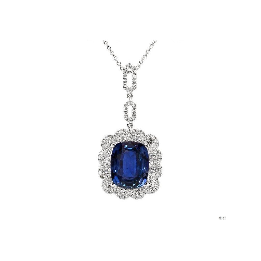 Sapphire Pendent with 9.41 Carats Sapphire Pendent with 9.41 Carats