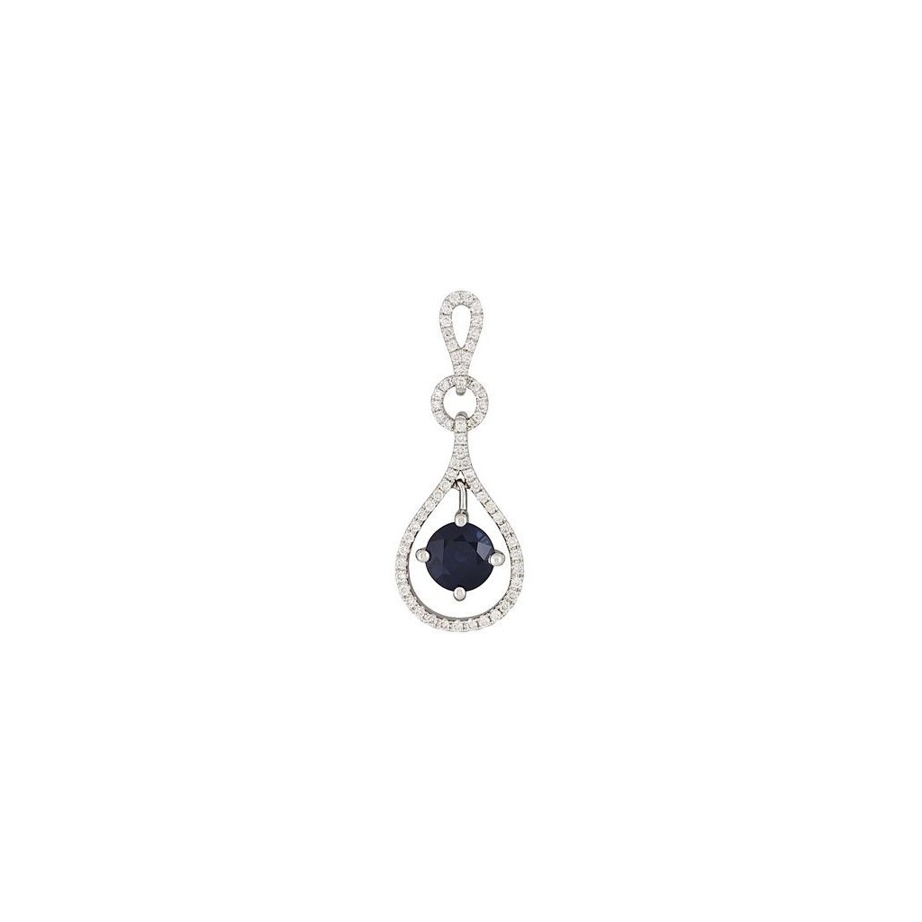 Sapphire Pendent with 1.34 Carats Sapphire Pendent with 1.34 Carats