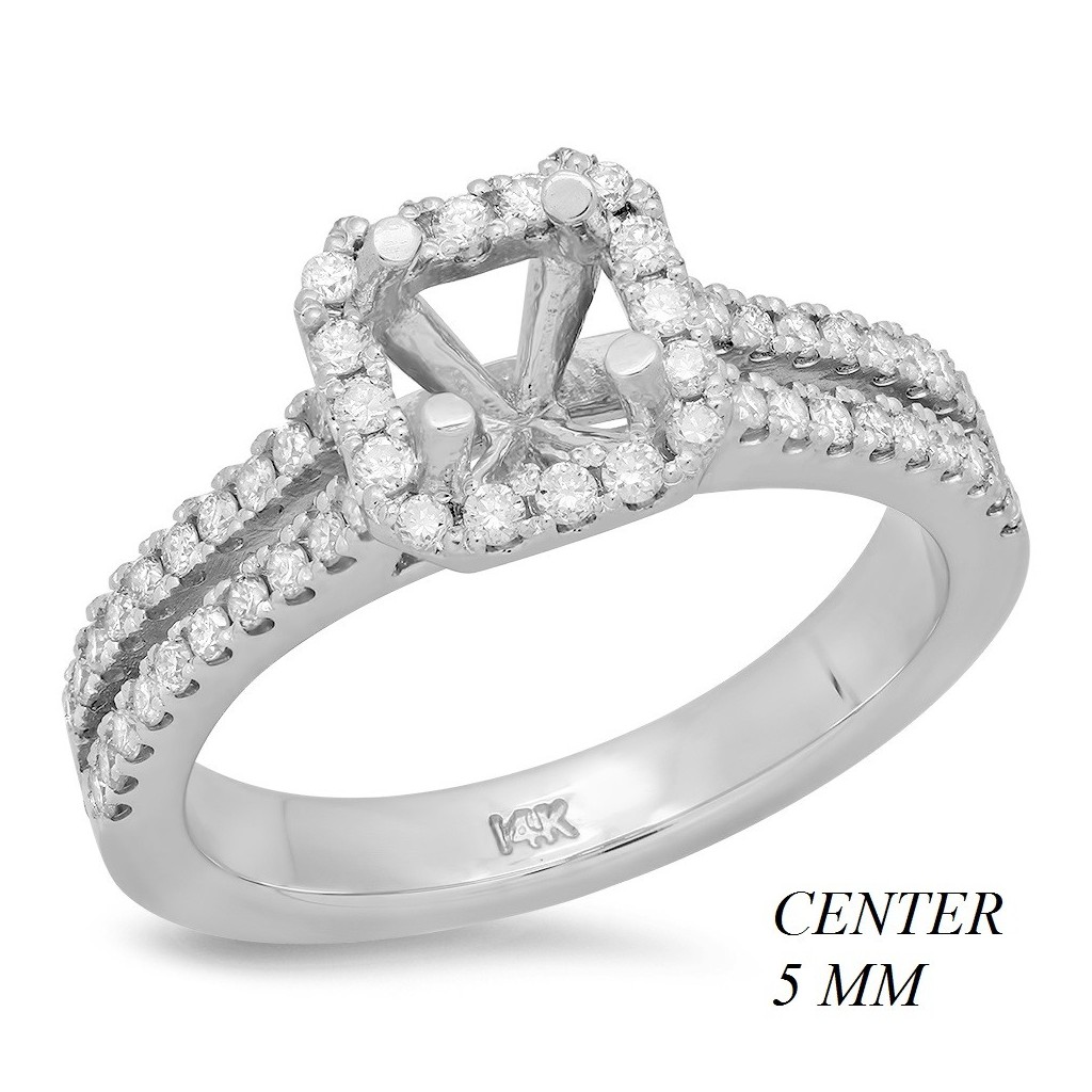 PMI 14W@4.0 56RD1@0.38 5MM PRINCESS SPLIT SHANK