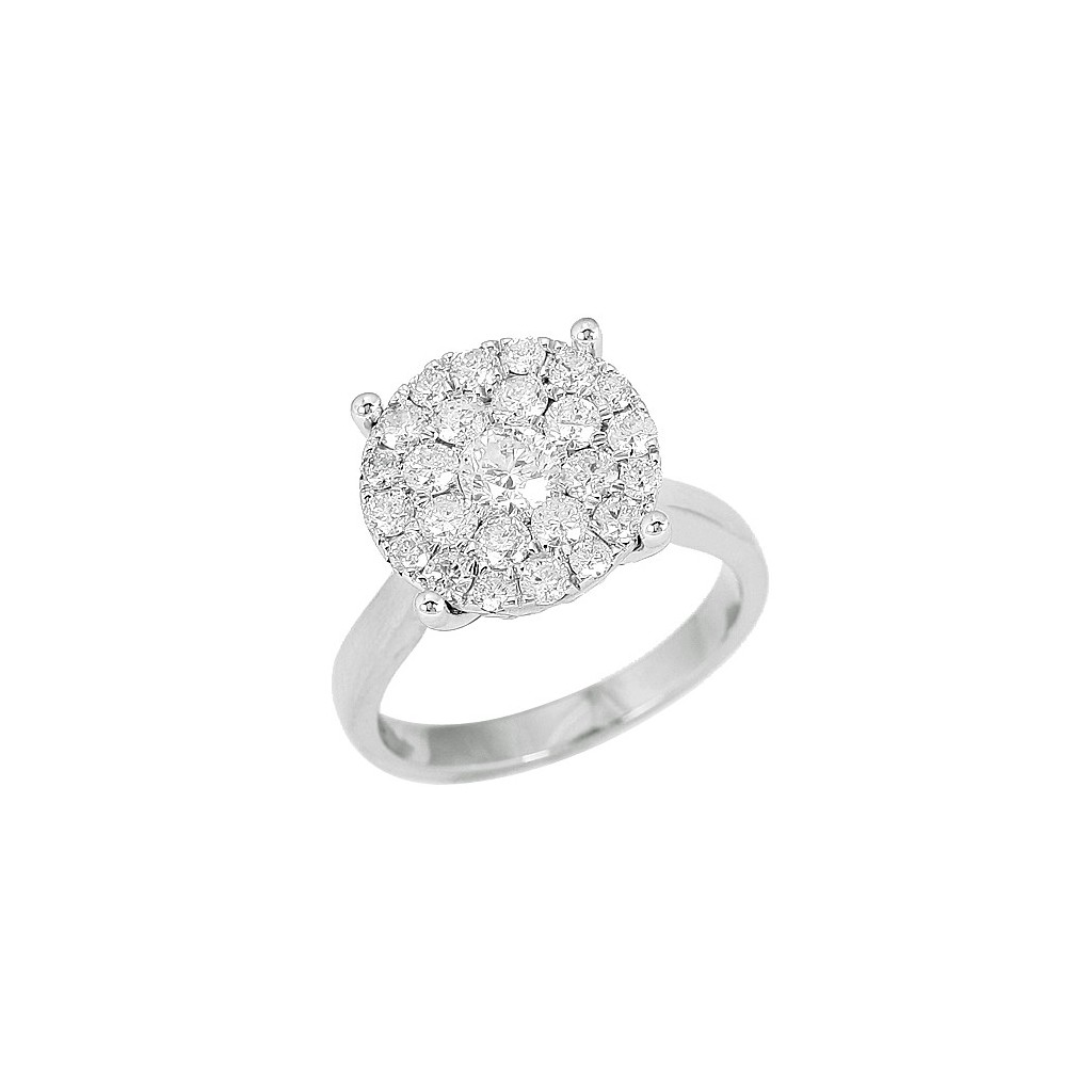 Diamond Luna  Ring with 1.50 Carats