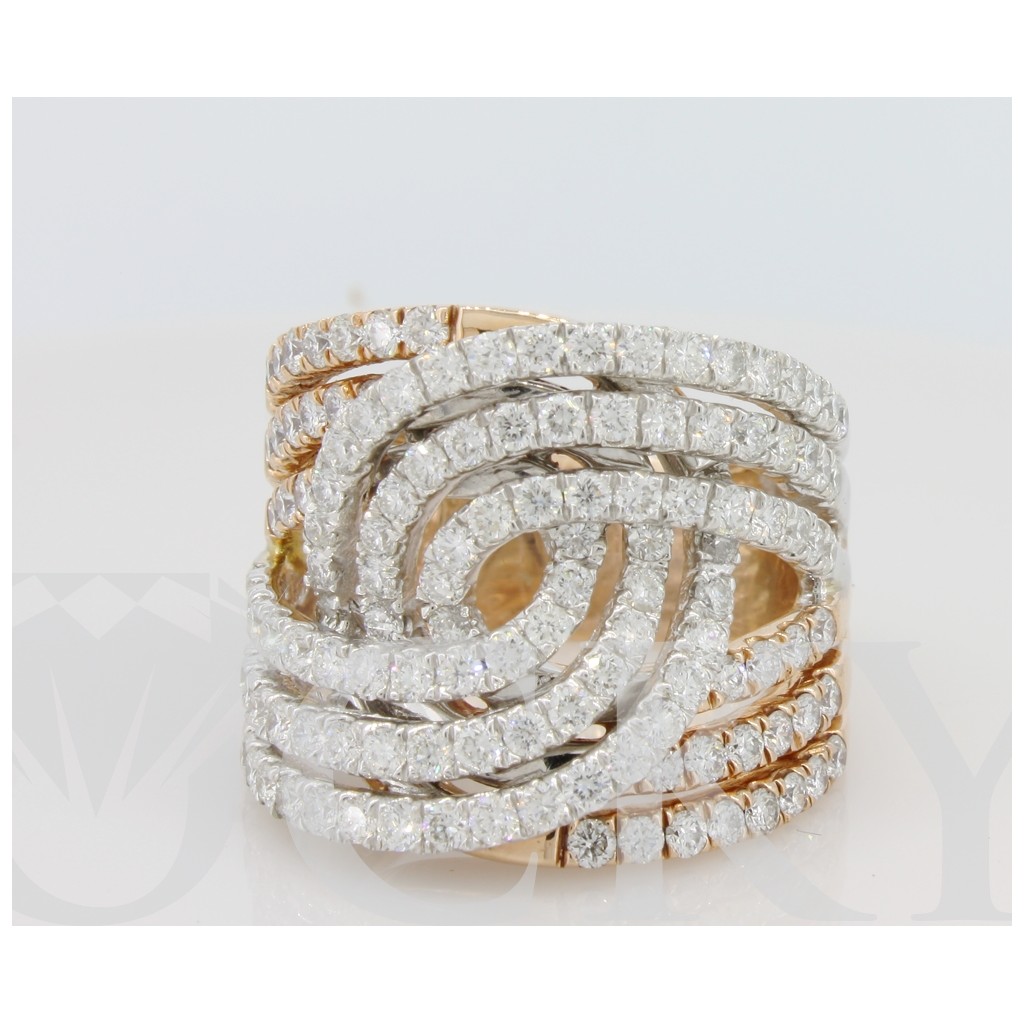Trinity Collection 14k Diamond Ring 2.48 cts