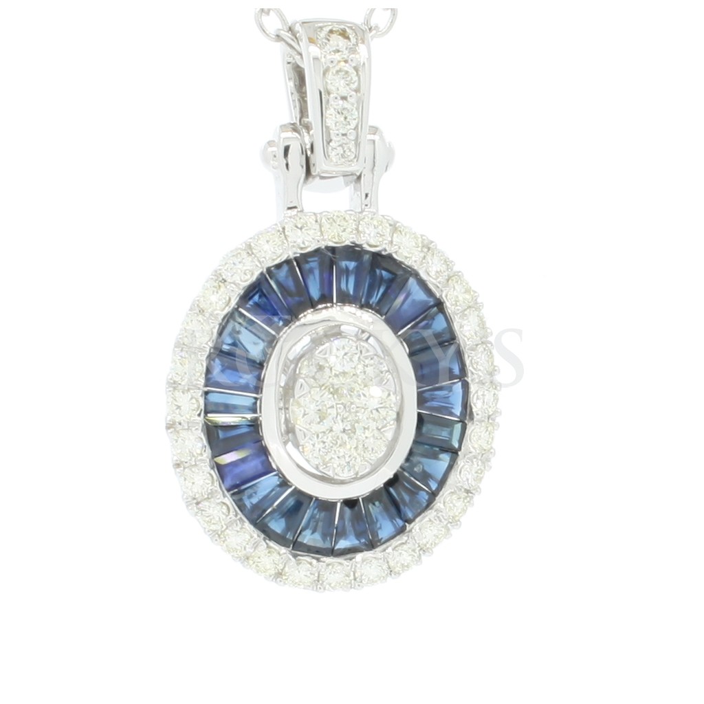 Sapphire pendant with 2.20 CARATS