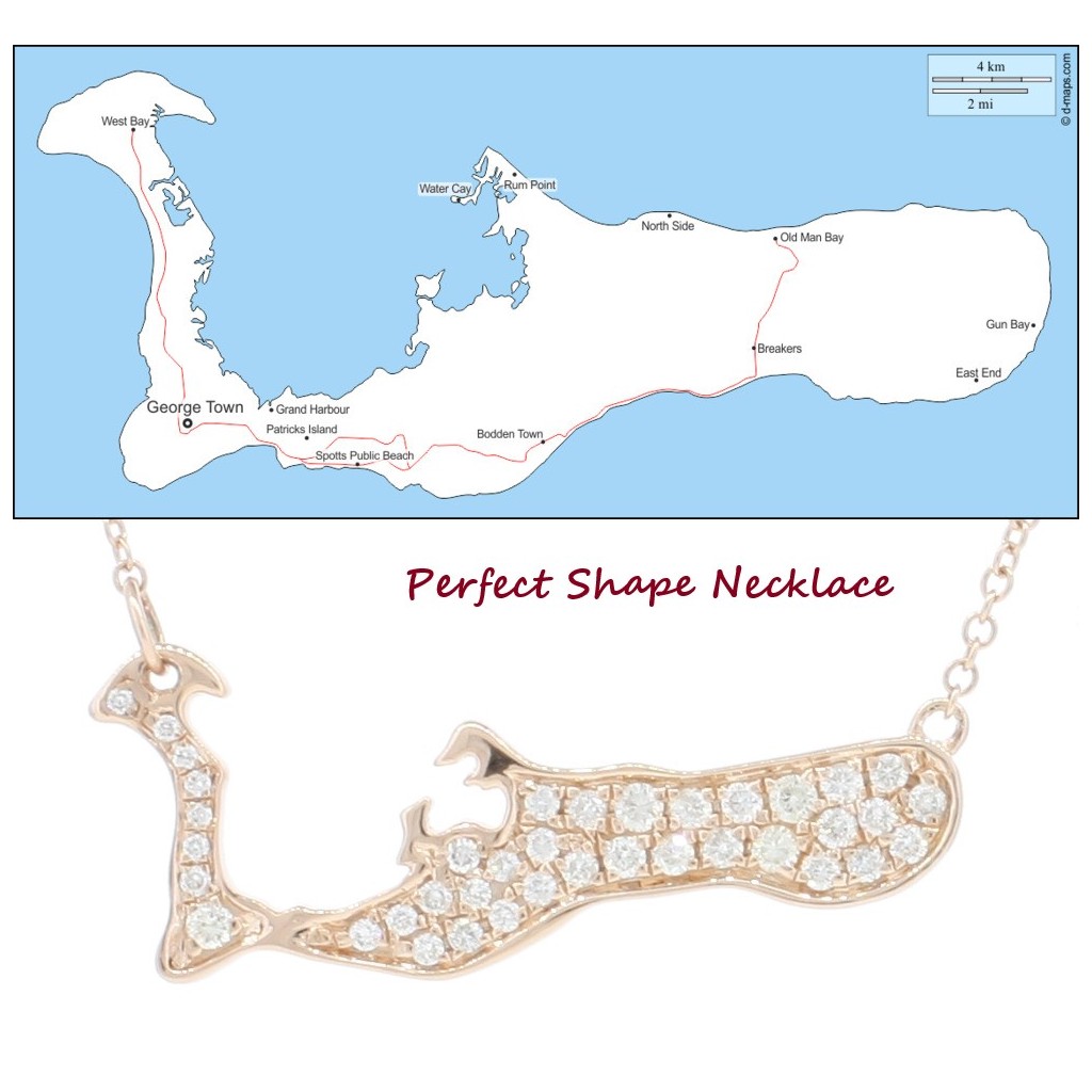 Diamond Grand Cayman Necklace 0.28 Carats