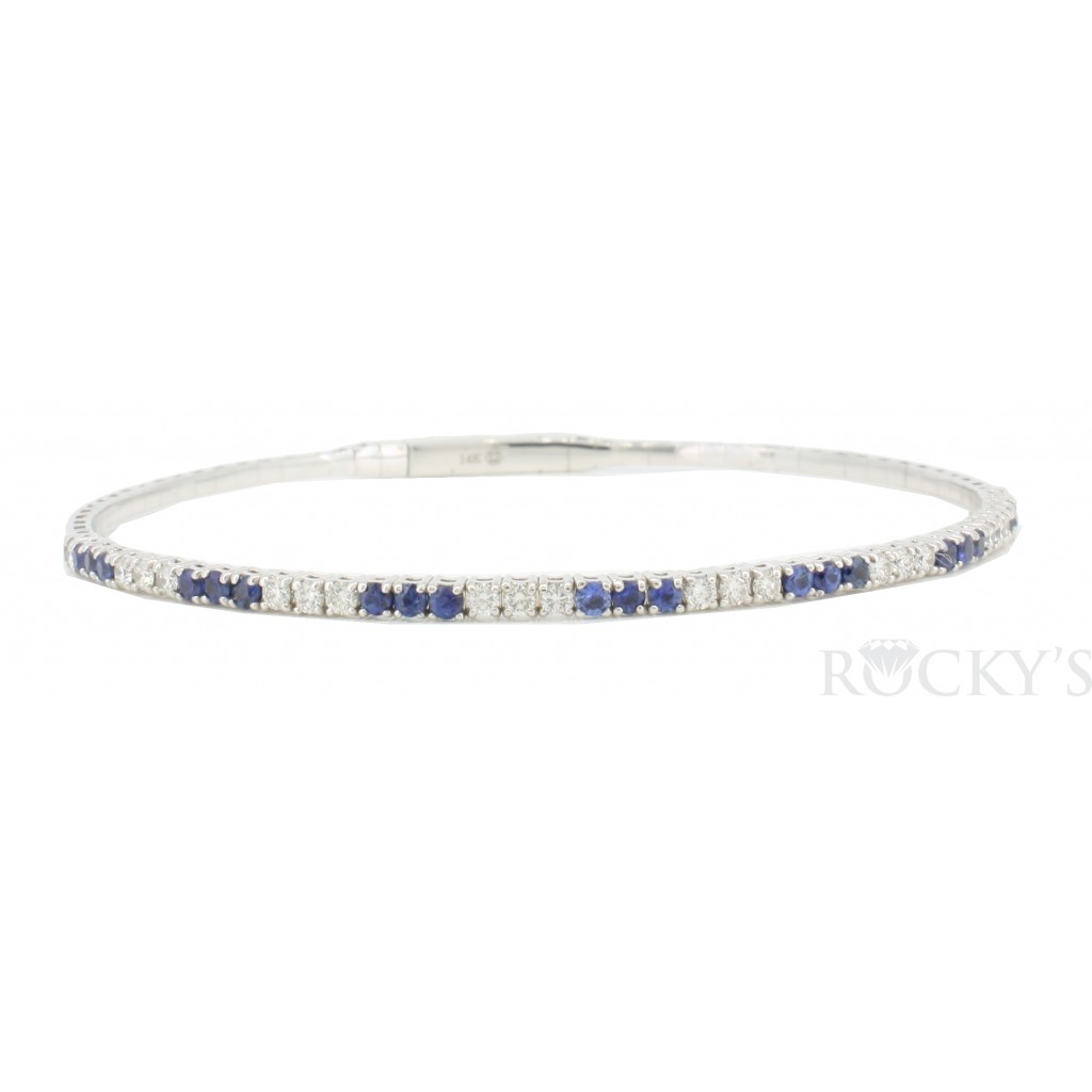 Decor 3 Row Flexible Diamond Bracelet 56295  DECOR Jewelry