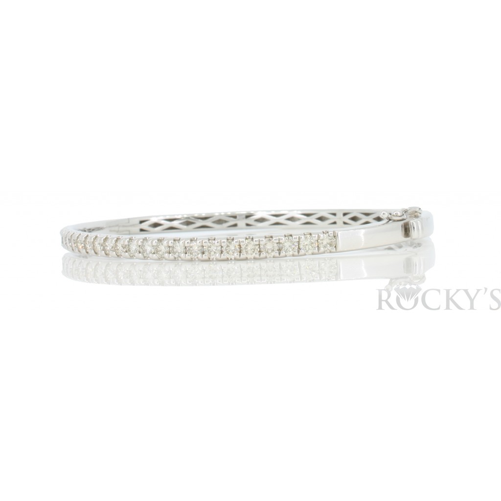 White Gold Diamond Bracelet