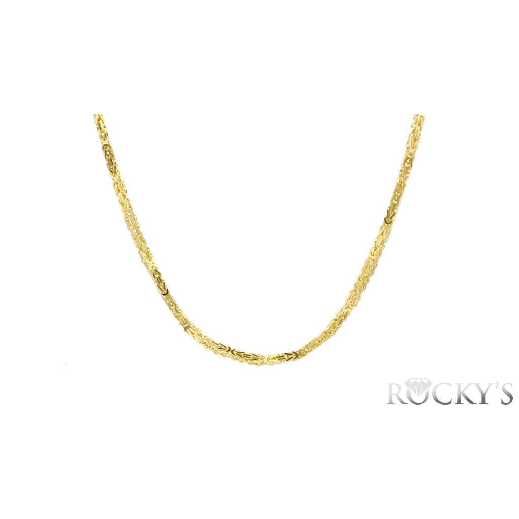 Yellow Gold Kings Link Chain