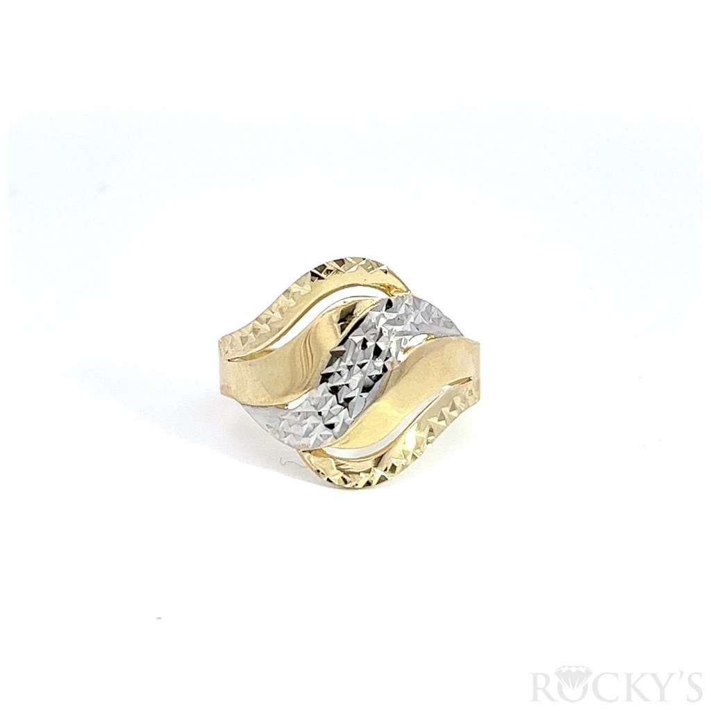 Two Tone Gold Ring