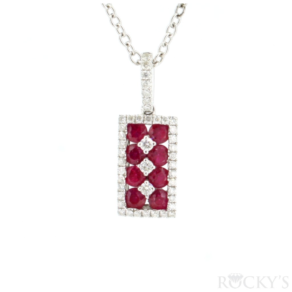 Ruby Pendant For Her