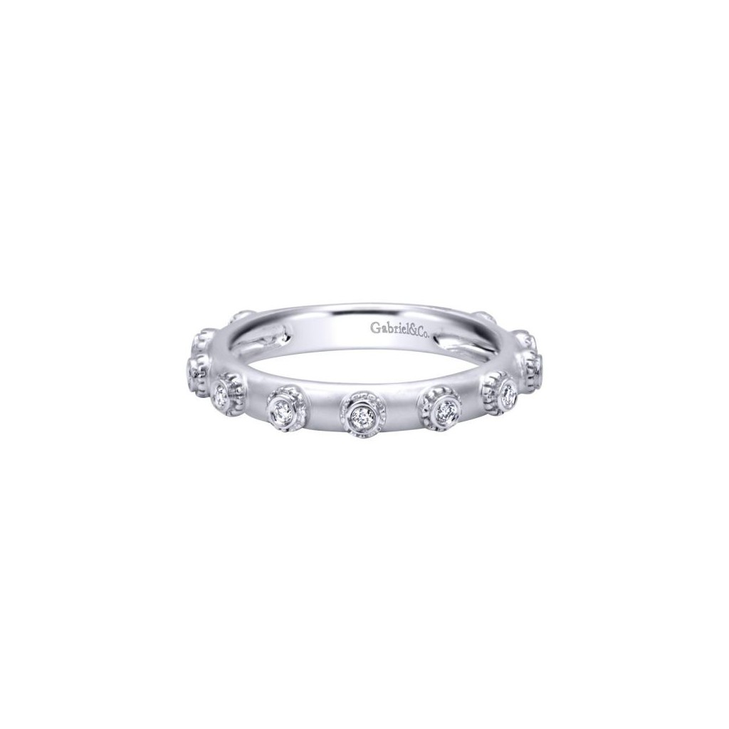 0.10ct Diamond Stackable Ring