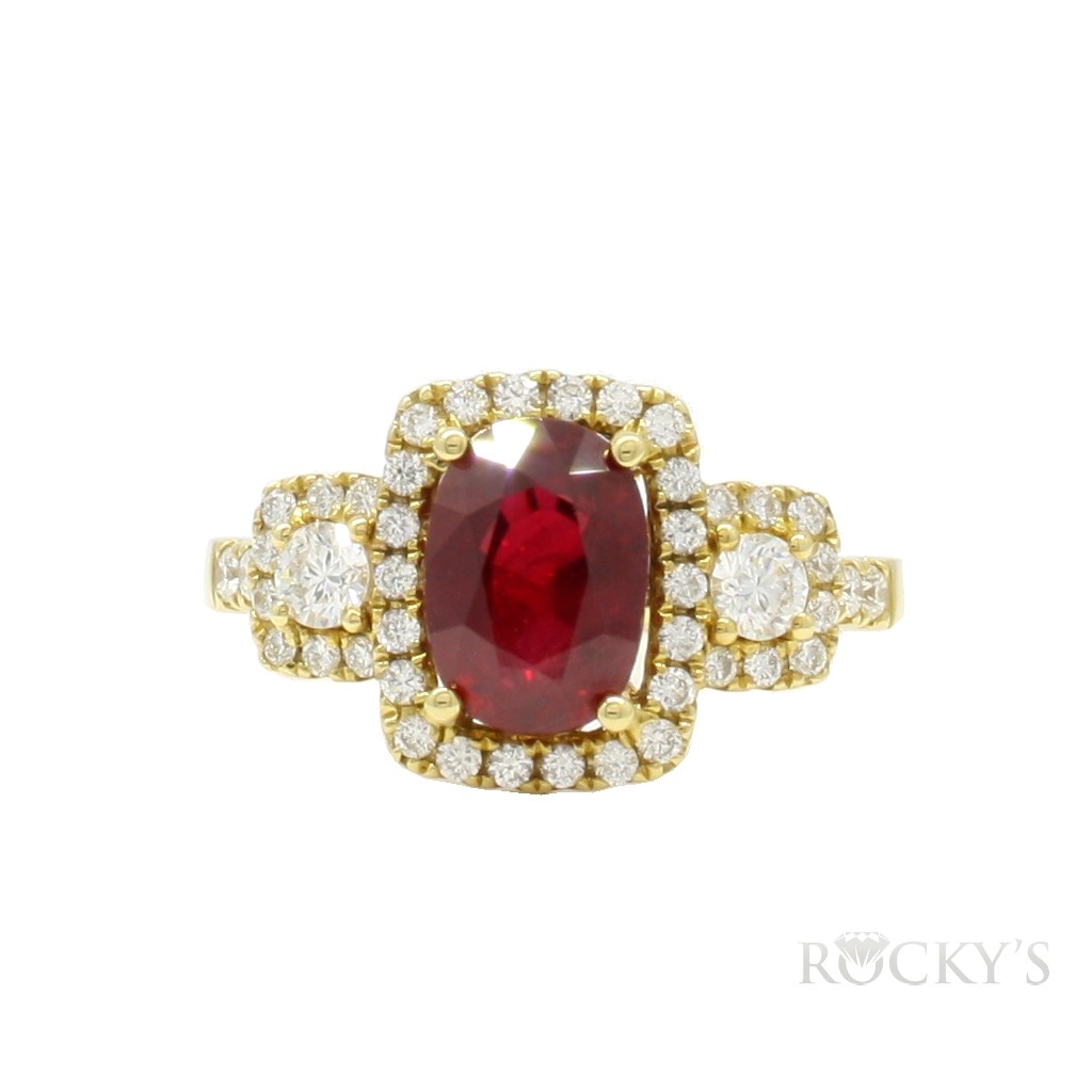 18k Ruby Ring