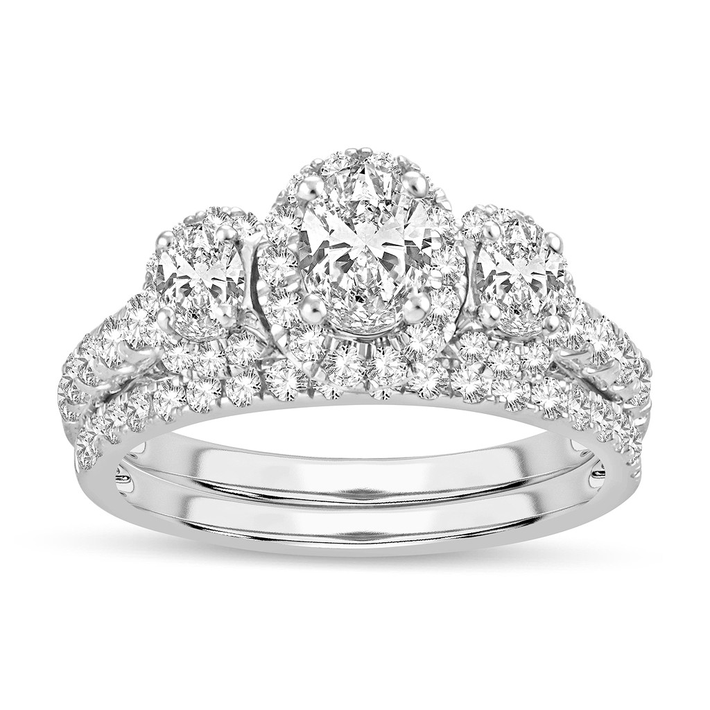 Beautiful 14K 2.00CT DIAMOND BRIDAL RING