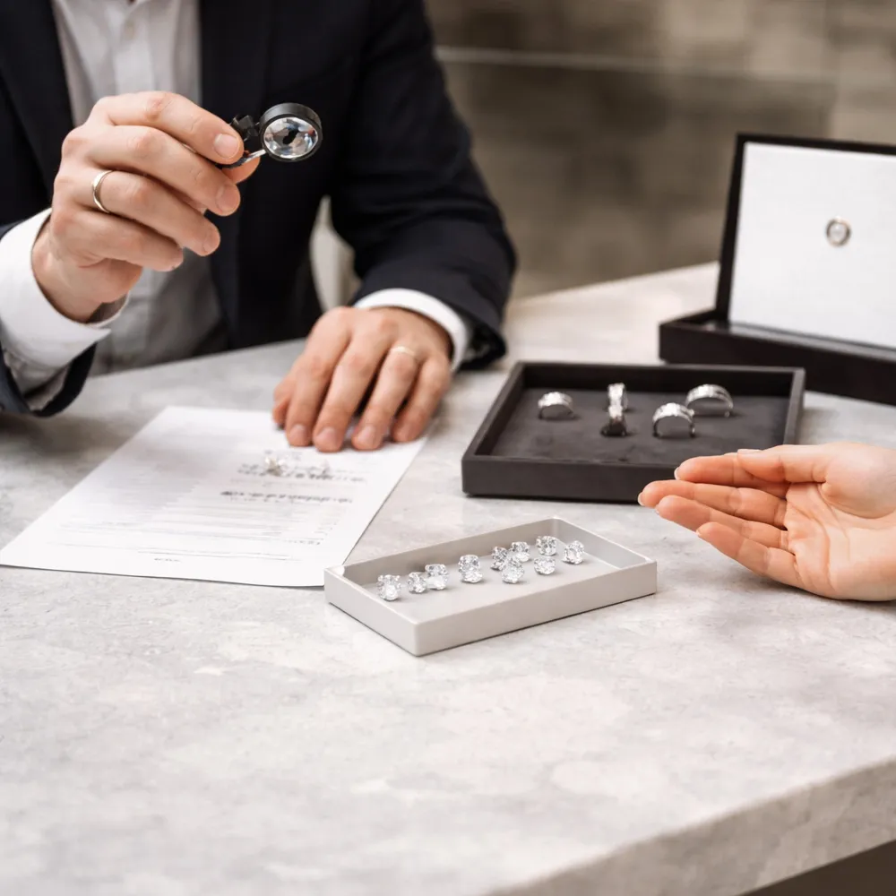 Choice of Jeweler Rocky^s Diamond Gallery