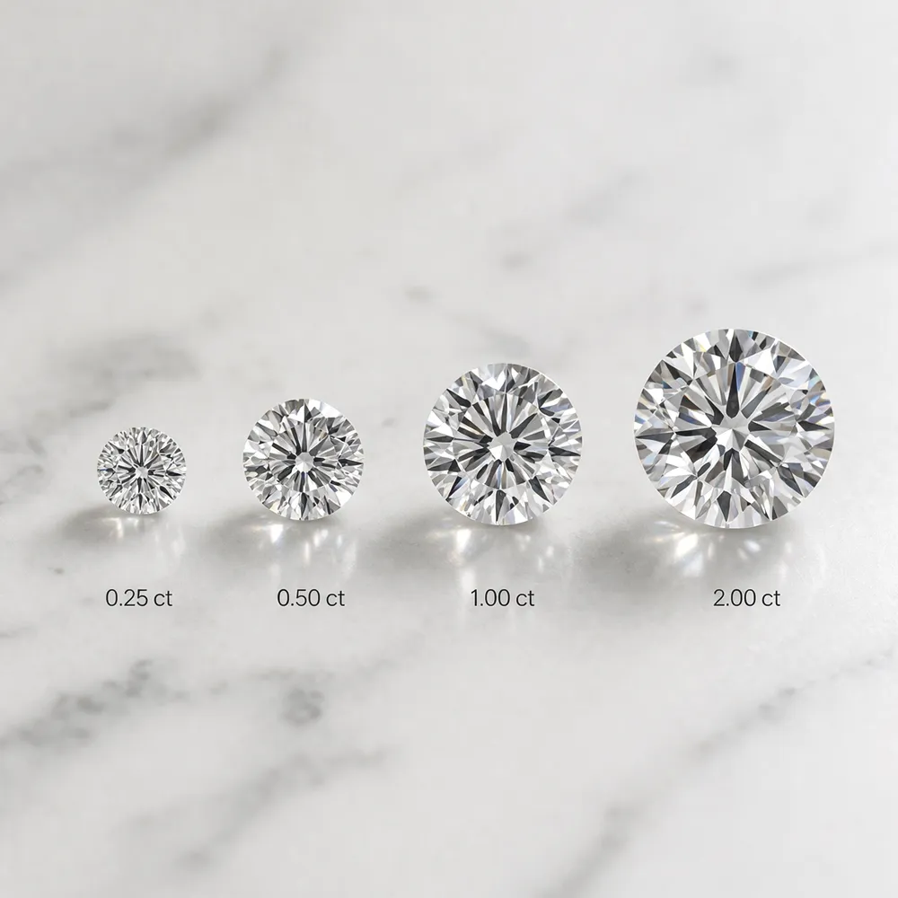 Diamond Carat Weight Guide